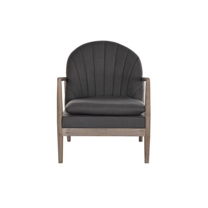 Siège Thyann Sapin Polyester Gris foncé Moderne (67 x 70 x 89 cm)