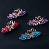 Shining Rhinestone Elegant Hair Barrette Shining Swan Women Hair Clip Hair Styling Accessories