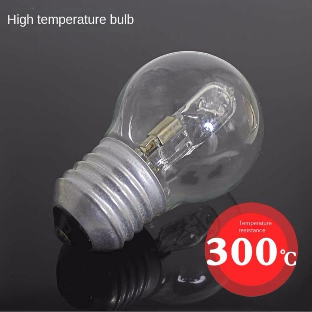 

Warm White Cooker Hood Lamp Tungsten Filament Oven Light Salt Bulb Heat Resistant