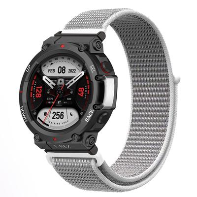 Nylon Loop Strap For Huami Amazfit T-REX 3/2 Smart Watch Band Women Men Bracelet For Amazfit T-Rex/T-Rex Pro Wristband Correa