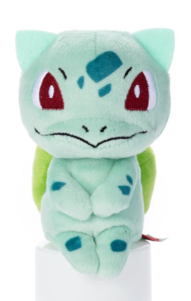 Pokemon Chokkori-san Bulbasaur Plush Toy, 12cm Tall