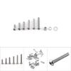 M3 304 Stainless Steel Hex Socket Screws   With Hex Nuts Washer Assortment(  Head)