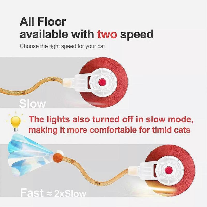 Interactive Cat Toys Ball, 2025 Update New Cat Toys for Bored Indoor Adult Cats