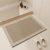 Silica Diatomite Bath Mat Absorbent Fast Drying Non Slip Floor Rug Bathroom Entrance Modern Minimalist