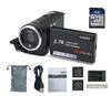 2.7K HD 56MP Digital Camcorder for Home, Travel & Students