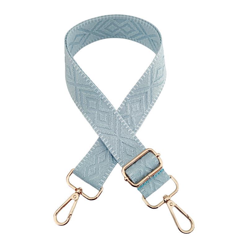 3,8 cm Diamantprydd Enfärgad Bred Axelrem/Axelremsväska för Väskor