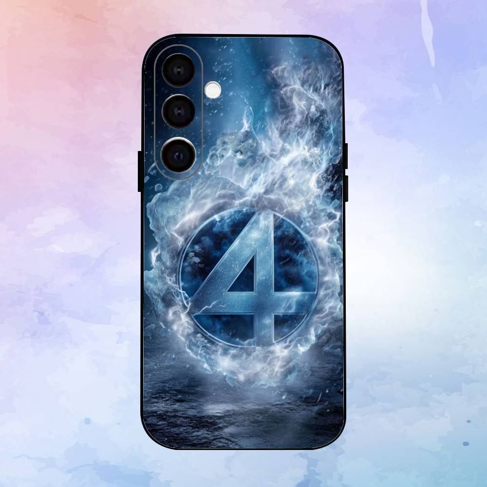 F-FANTASTIC-FOUR-4 Phone Case For Samsung Galaxy A73,A72,A71,A70,A53,A52,A51,Others Soft Black Shell