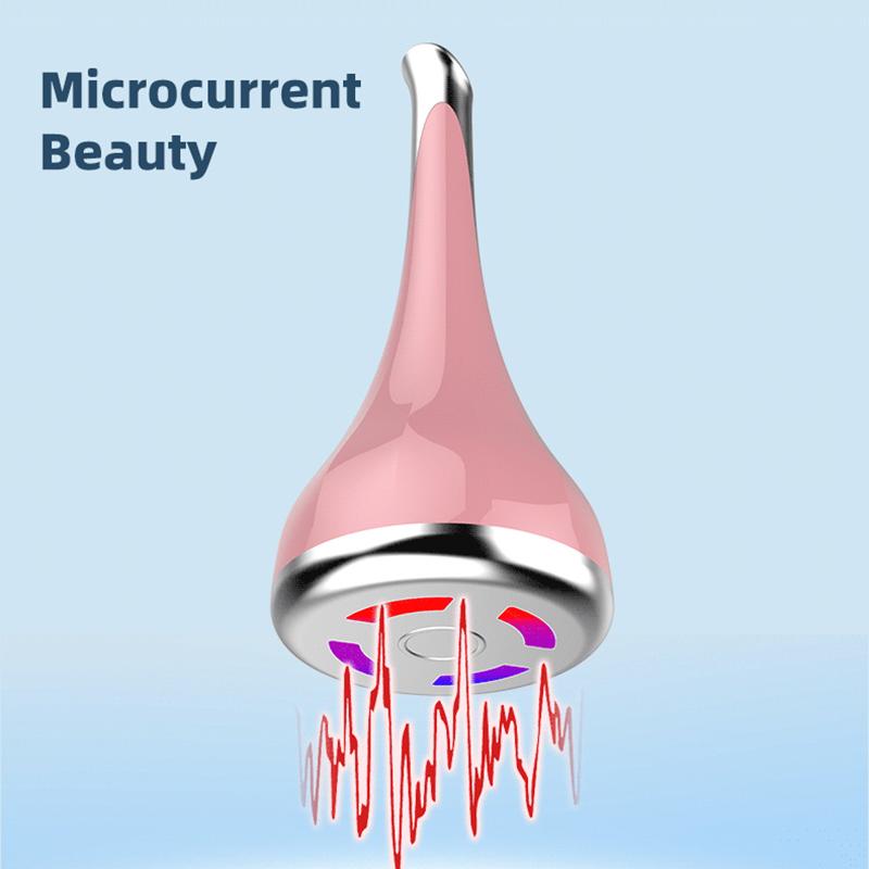 SCIONE Magnetic Beauty Device Facial Lifting Firming Massager High-Frequency Vibrating Dumbbell Portable Beauty Device