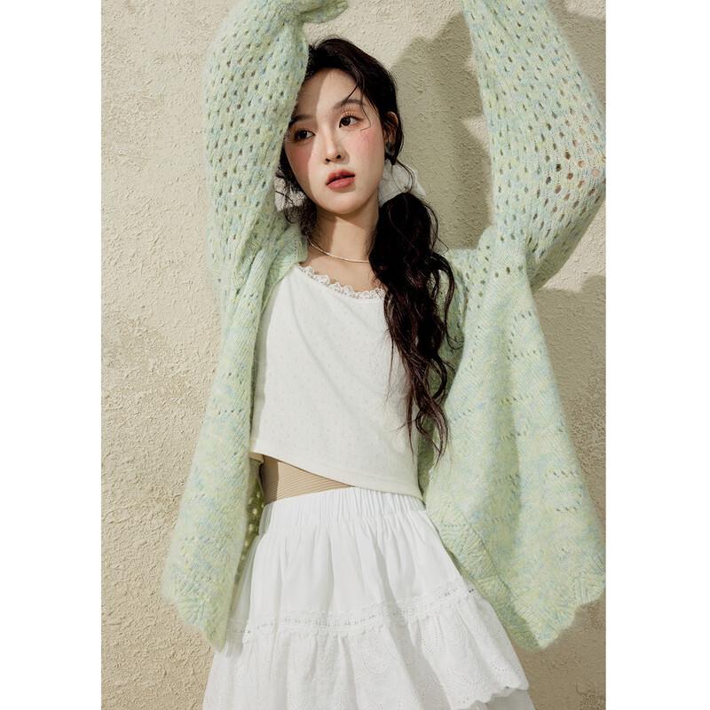 Mishow Women's Hollow Knit Cardigan