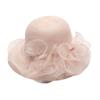 Women Fascinator Hat Church Fascinator Derby Hat for Women Church Hat Organza Tea Party Hat Wedding Bowler Hat Sun Hat