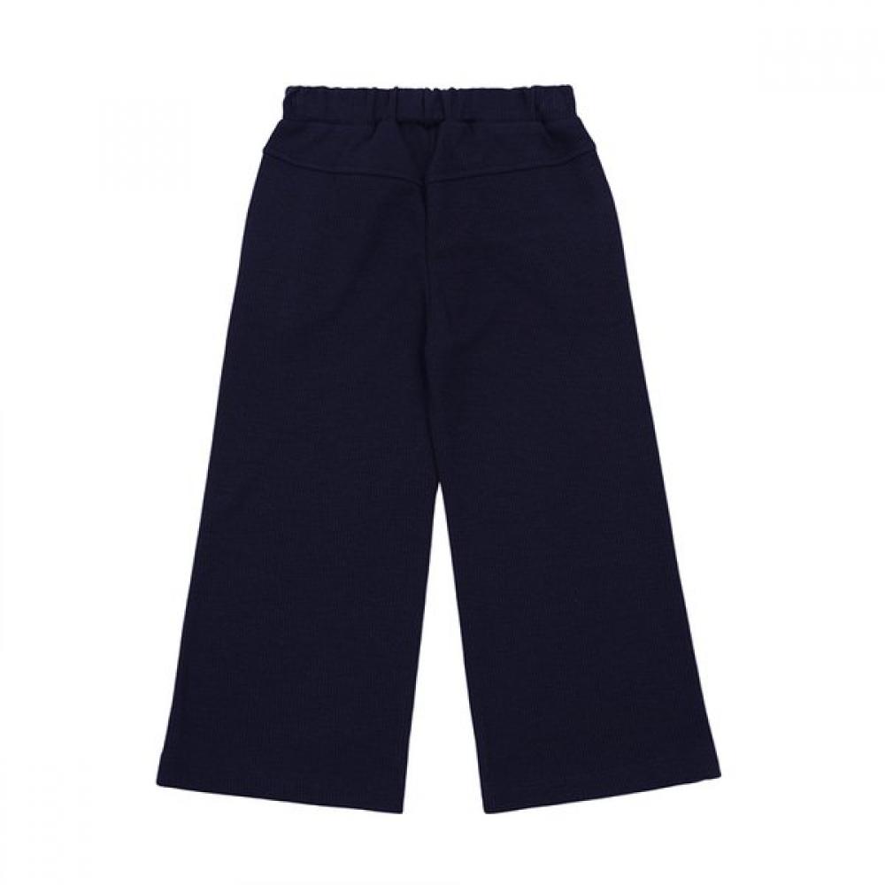 Tiffany Navy Ribbed Pants T54kbp010