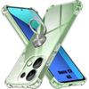 Case - Xiaomi - Redmi Note 13 4G - Silver - 360° Rotating Ring - Flexible TPU