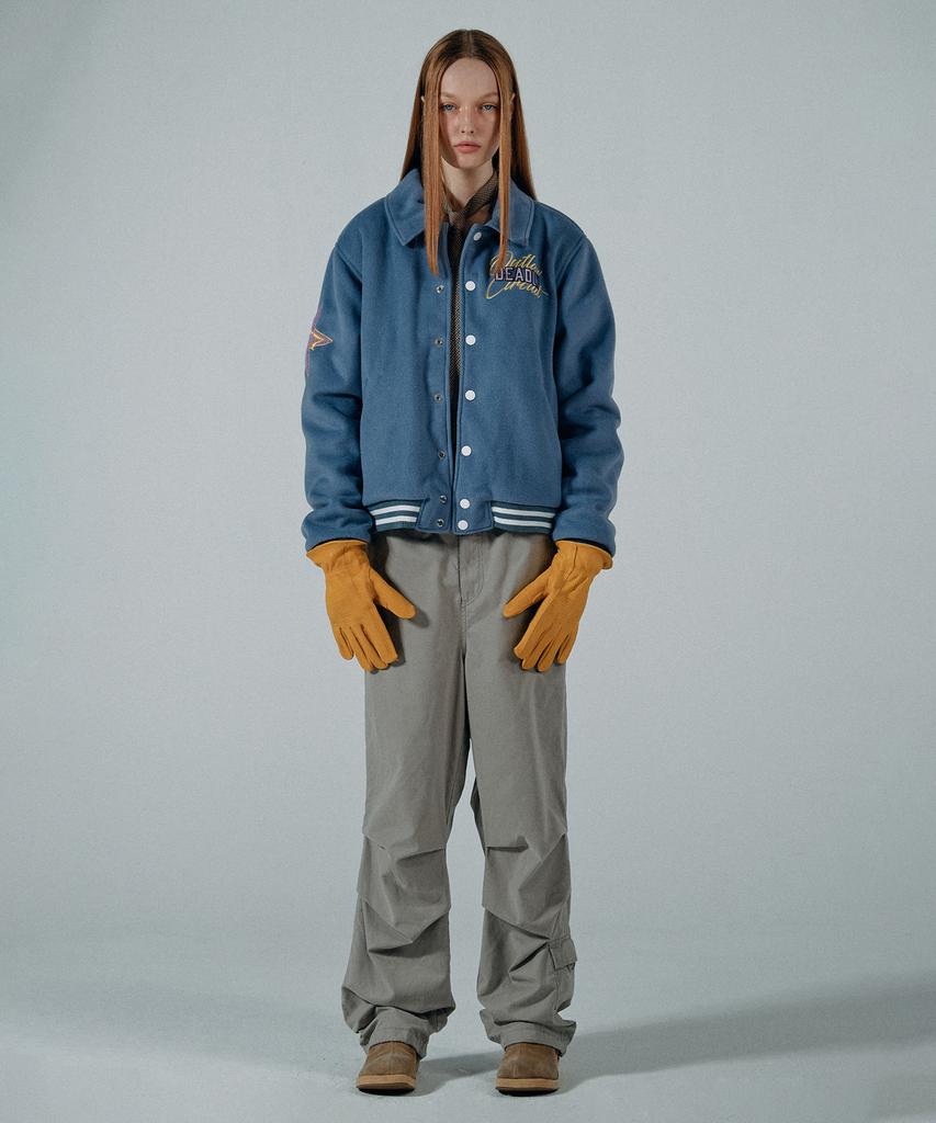 Sculptor Varsity Standard Jacket Blue
