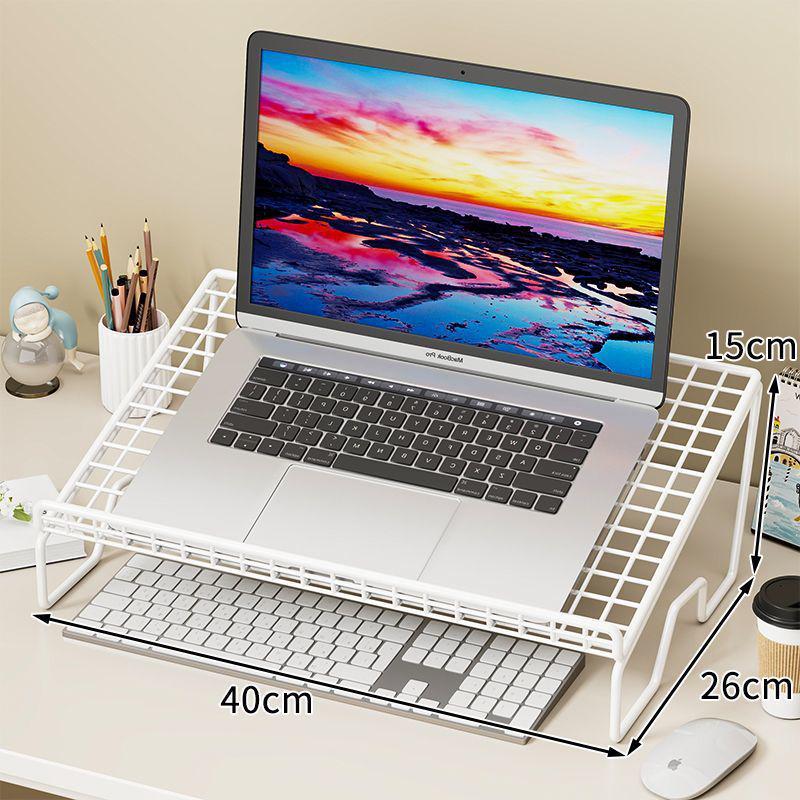 

All-Metal Height-Boosting Laptop Cooling Stand - Portable and Rotatable for Gaming