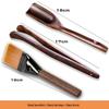 Solid Wood Tea Scoop for Gongfu Tea Ceremony - Small Tea Shovel Spoon for Serving and Dividing Tea.