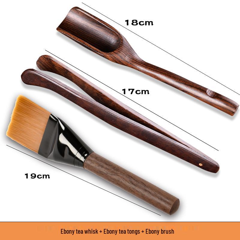 Solid Wood Tea Scoop for Gongfu Tea Ceremony - Small Tea Shovel Spoon for Serving and Dividing Tea.
