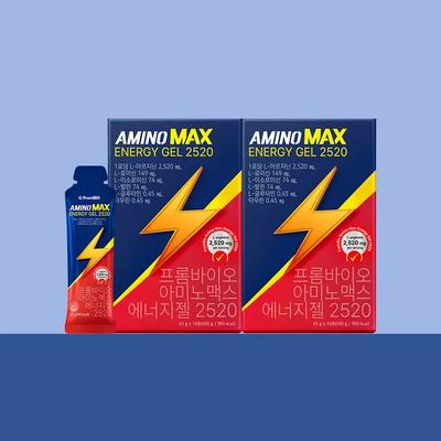 Prombio Aminomax Energy Gel 2520 10 Packs X 2 Boxes/20 Days