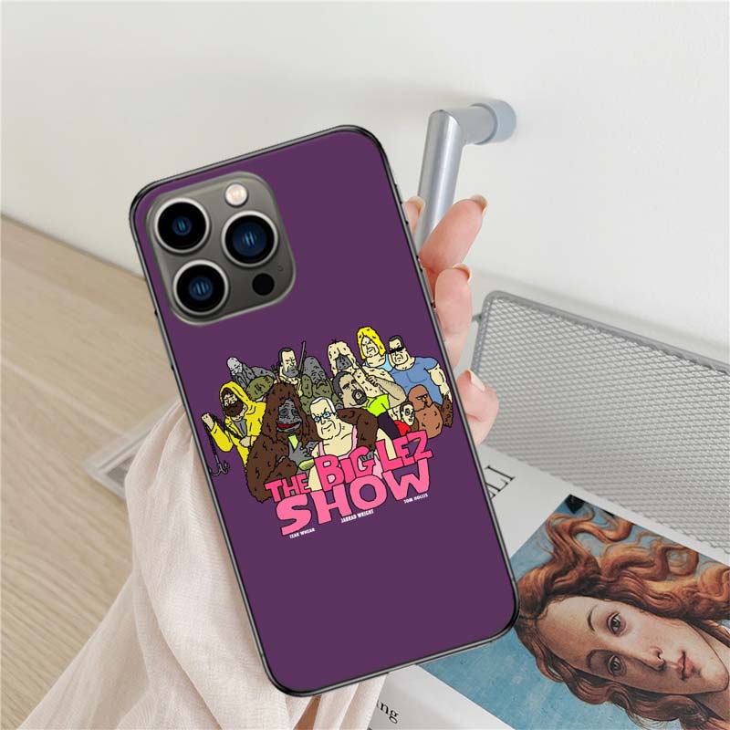 The Big Lez Show Choomah Phone Case For Iphone 17 Air 16 15 Pro Max 14 Plus 16E Coque 13 Pro 12 Mini 11 Clear Cover Silicone Cut
