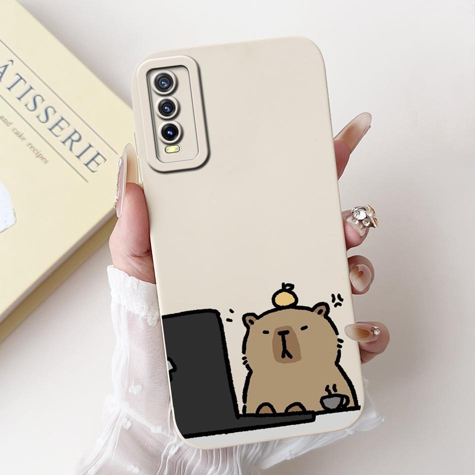 For Vivo Y11S Y12S Y20 2021 Case Vivo Y20a Y20g Y20i Y20S Y20t Elegant Printing Camera Protective Soft Silicone Phone Cases