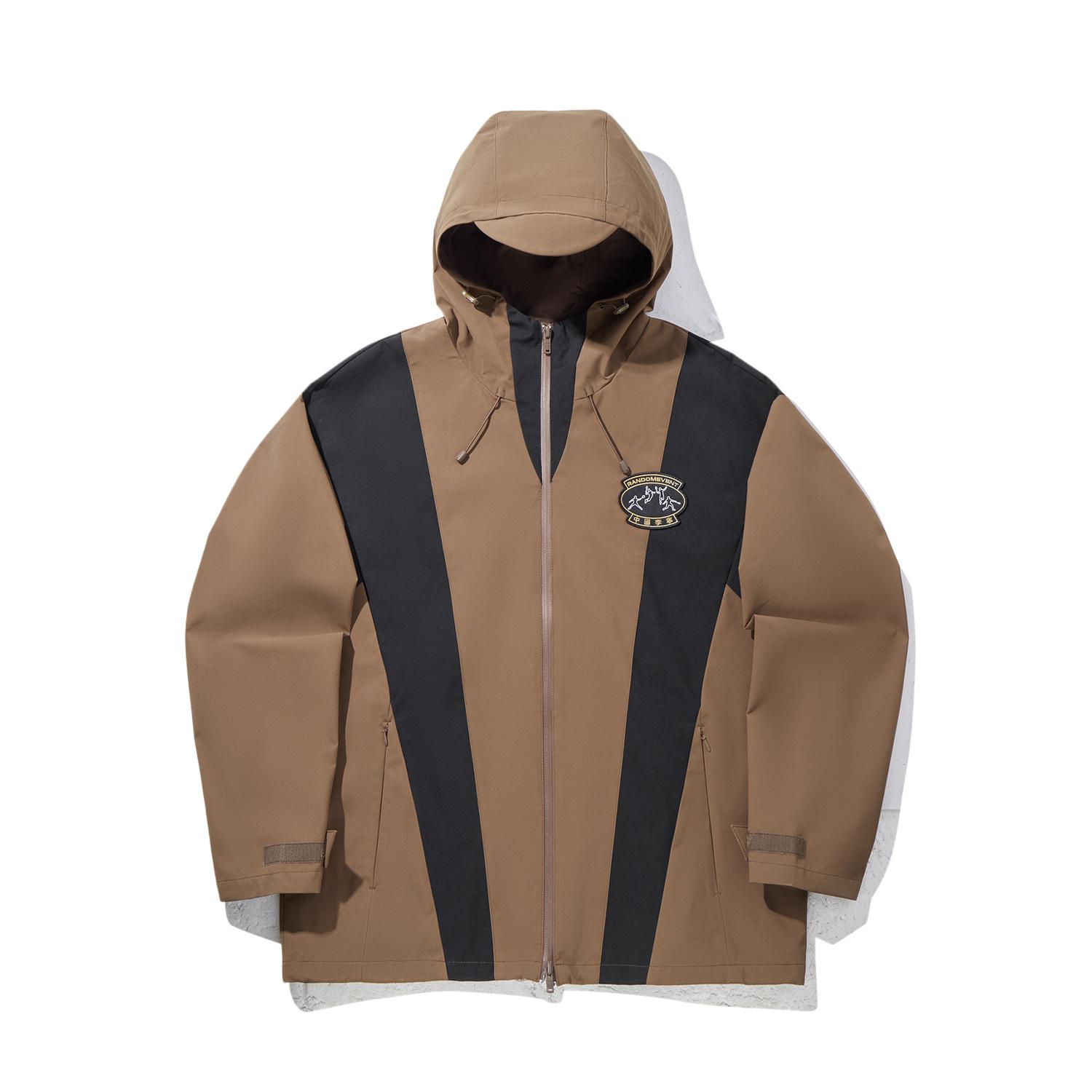 

Серия коллаборации Li Ning Randomevent Повседневная модная универсальная спортивная куртка Мужская куртка AEMV081-1 XL