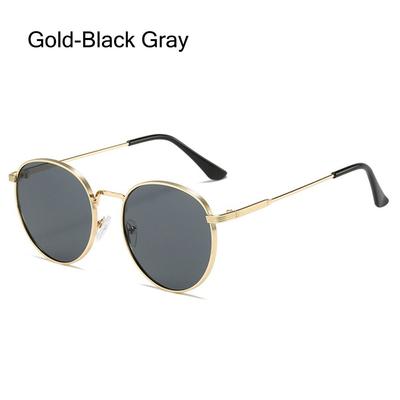 Fashion Round Sunglasses UV Protection Summer Vintage Retro Shades for Women Men Hippie Style