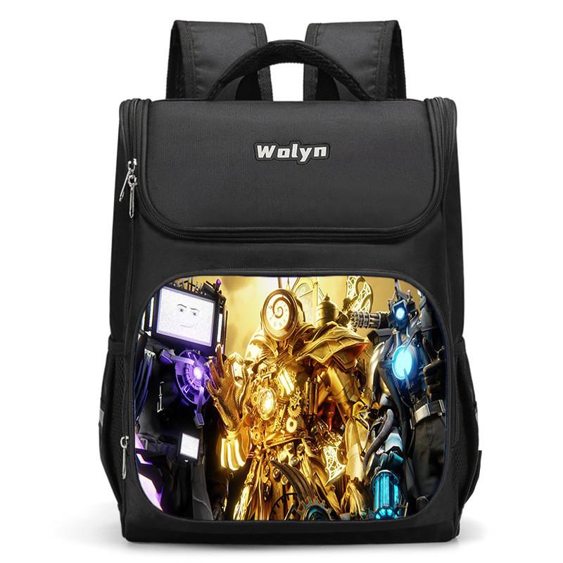 

Stylish And Durable Titans Monitor Man Backpack Ideal For School Use And Education Style A,Small