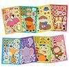 8Pcs Different Animals Theme Selfs Adhesive Vinyls Decals For Electronics Customization Waterproof Scratch Resistant