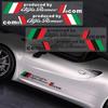 Car Door Window Laser Reflective Stickers for 159 156 147 166 Giulia Giulietta Stelvio Mito Gt Brera Spider Spontivd