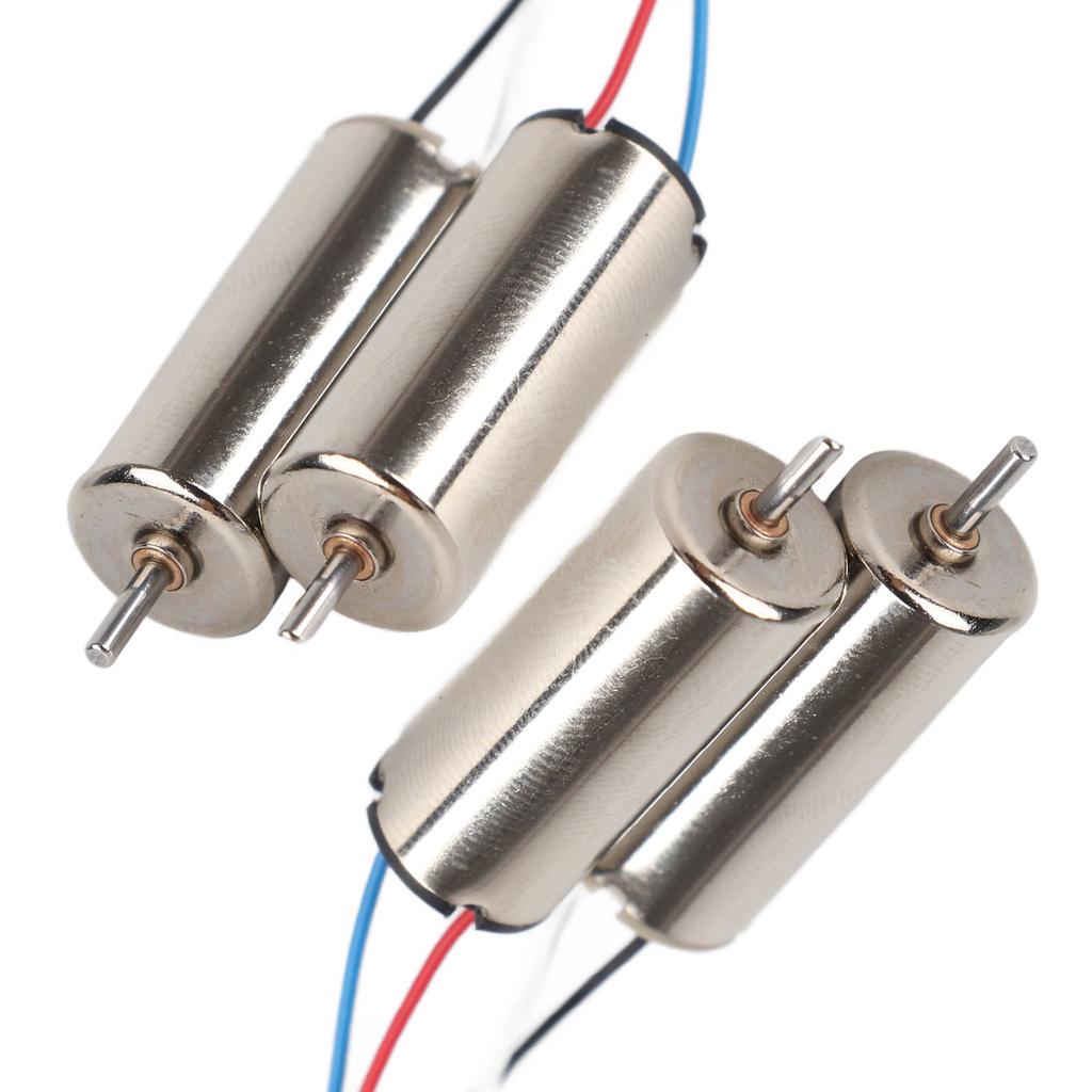 2 Pairs Coreless Motor 8520 8.5x20mm 0.15A Electric Lightweight for Quadcopter RC Drone