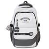Student Schoolbag Women's Color Block Backpack Men Large Capacity Backpack