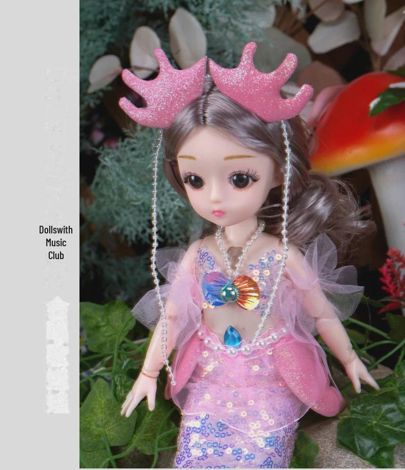 Doll Girl Singing Mermaid Princess - Kids' Birthday Gift