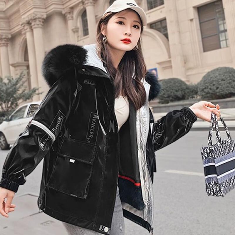 KAISER Women s Fox Fur & Rabbit Fur Lined Parka M