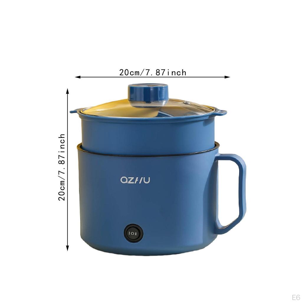 Mini Oală Electrică Fierbător pentru Gătit Rapid pentru Cămin Paste Friptură