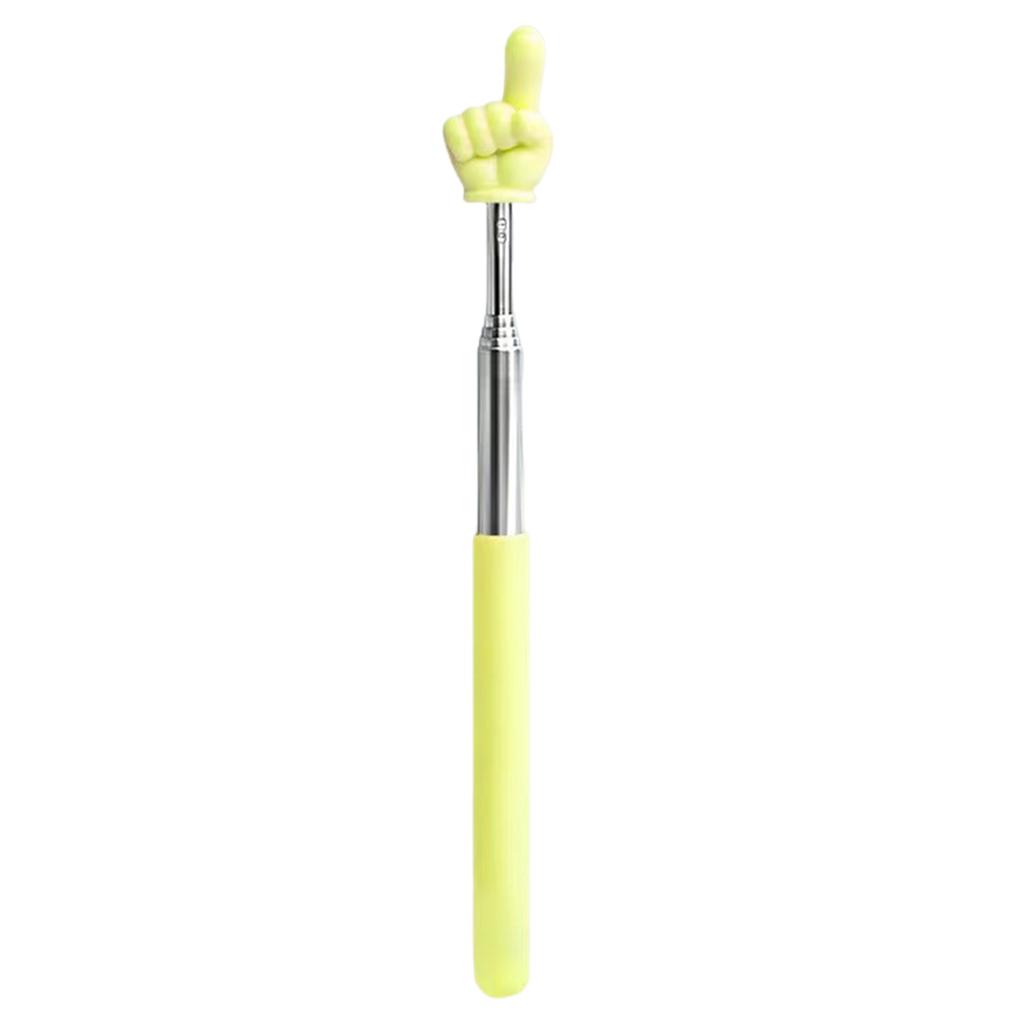 Telescopic Teachers Pointer Finger Pointer Stick Plastic Collapsible Finger Pointing Stick Classroom Essentials for Home