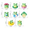 8 Styles Micro Landscape Creative Summer Little Frog Doll Moss Gardening Decoration Accessories Desktop Miniature Ornament