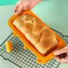 Rectangular Bread Toast Mold Silicone Cake Pan Baking Mold High Temperature Air Fryer Baking Pan Non-stick