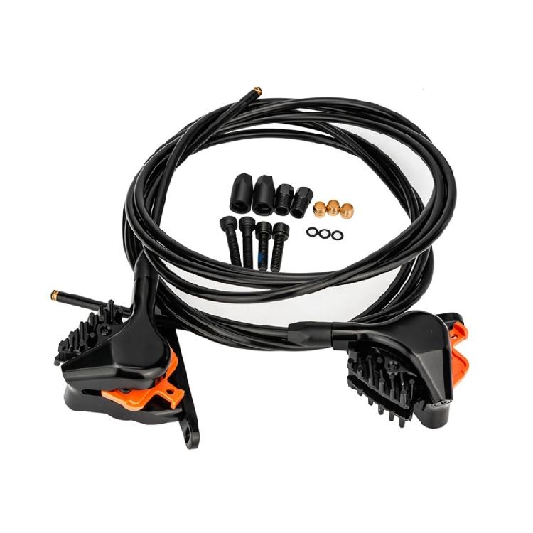 Easyly Install Bicycles Hydraulic Brake Caliper Durability Cycling Brake Caliper for Enhancing Durability and Efficiency 1