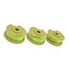 3Pcs Replacement Trimmer Line Spool Fit for Ryobi 0.08in 18V 24V 40V String Trimmer Parts