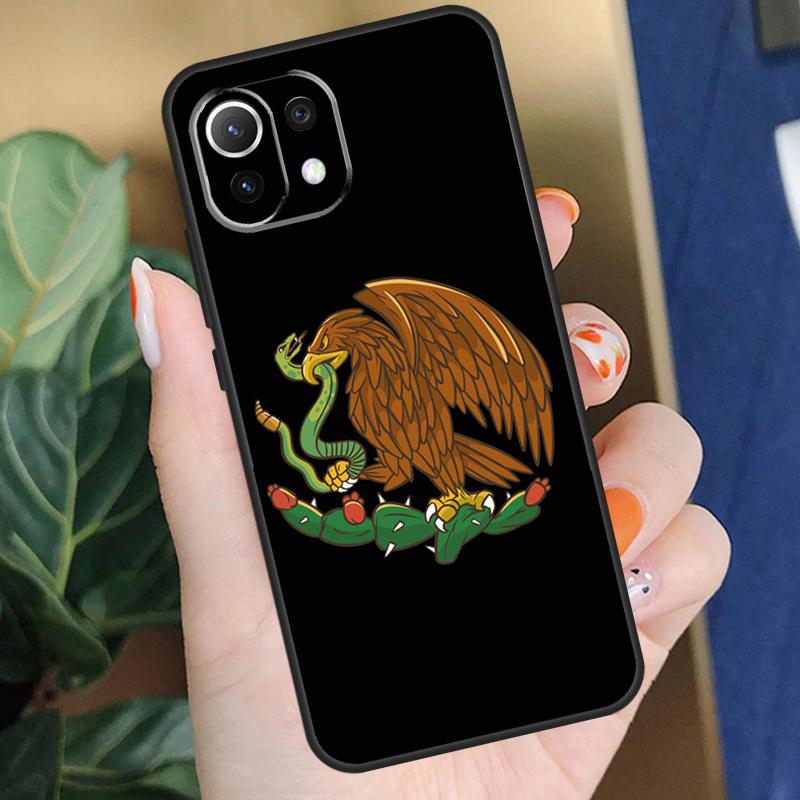 Mexican Pride Eagle Flag Case For Xiaomi 17 Pro Max 14 15 Ultra 13T 14T 15T Pro POCO F8 F7 F5 F6 X5 X6 X7 Pro Coque