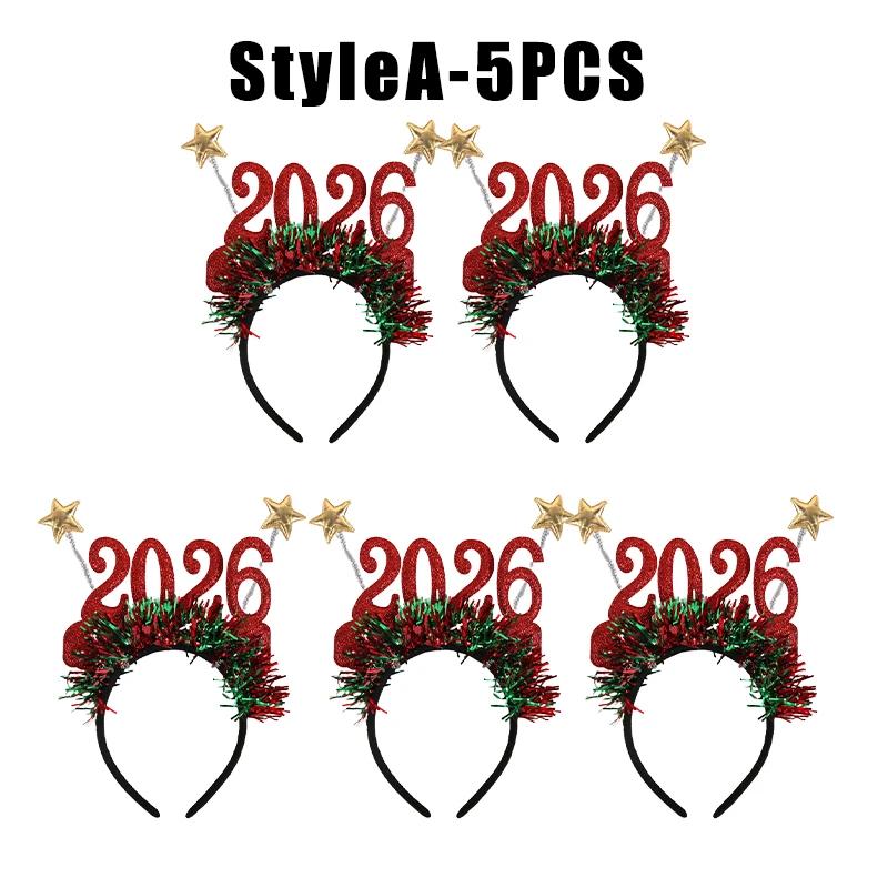 Christmas Reindeer Headband with Bow for Women Cute Cartoon Antlers Hair Clip Funny Photo Props Party Festival Decor Accessories