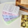 New Large-Capacity Contact Lens Box PVC Contact Lens Storage Box Morandi Color Contact Lens Companion Box Nursing Box