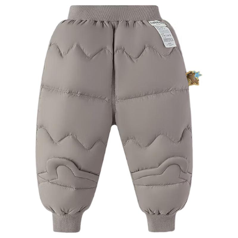 Balabala Baby Unisex Winter Down Cuffed Pants 80 cm