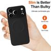 Carbon Fiber for 17 Pro Case Strong Magnetic Phone Case Slim Thin Smooth TPU Bumper for 17/17 Pro/17 Air/17 ProMax
