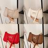 Stylish Retro Solid Color Bowknot Shoulder Bag For Women Perfect For Casual Commuting