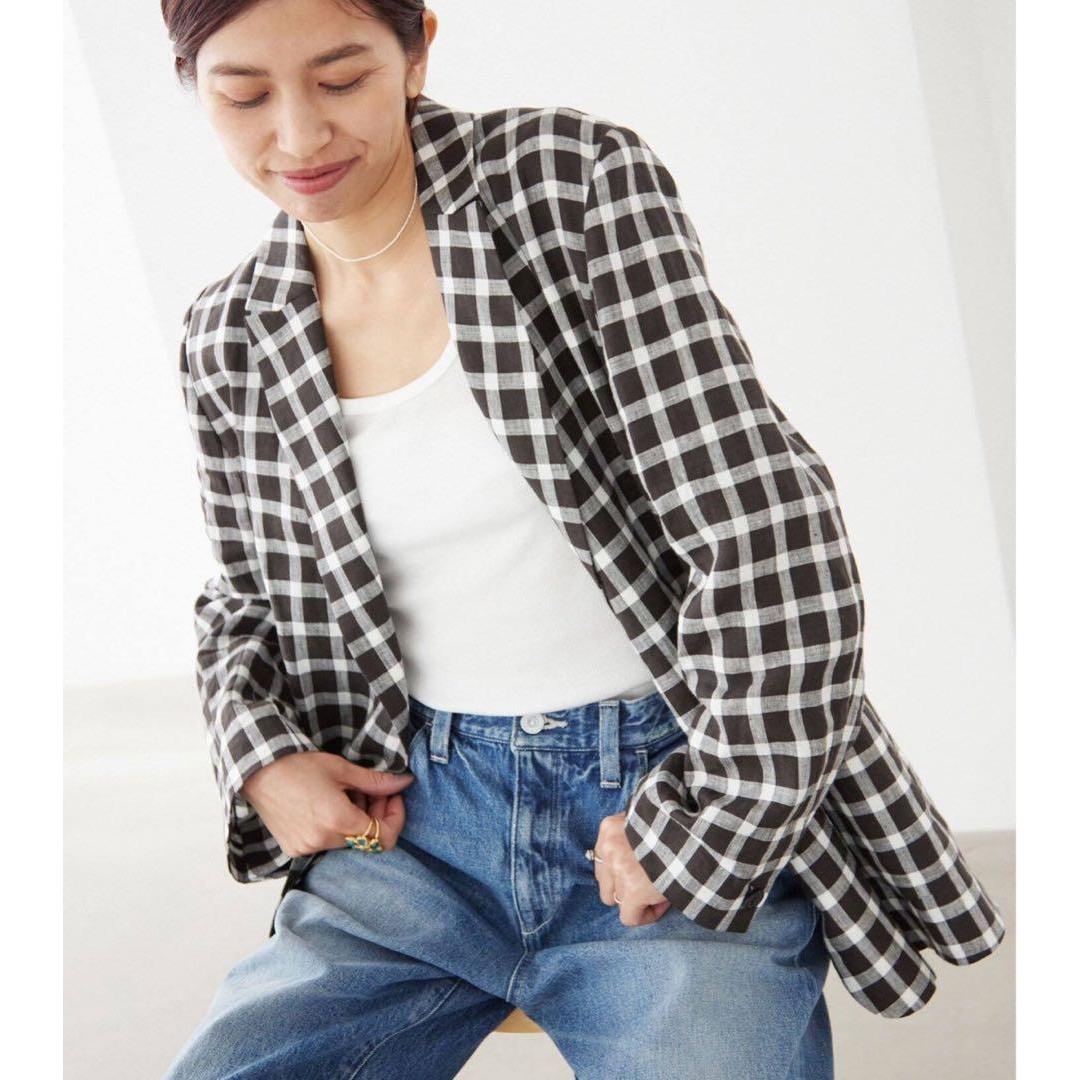 2023SS IENA French Linen Jacket 36