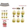 Kit de Fournitures de Fête d'Anniversaire Roblox avec Bannière, Ballons et Décorations de Gâteau Vibrants pour Enfants