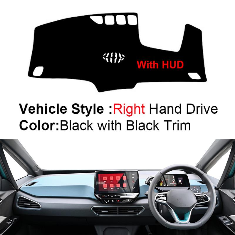 Car Inner Dashboard Cover For Volkswagen VW ID.3 ID3 2019 2020 2026 2026 2026Auto Dash Mat Carpet Cape Sun shade Dashmat Pad