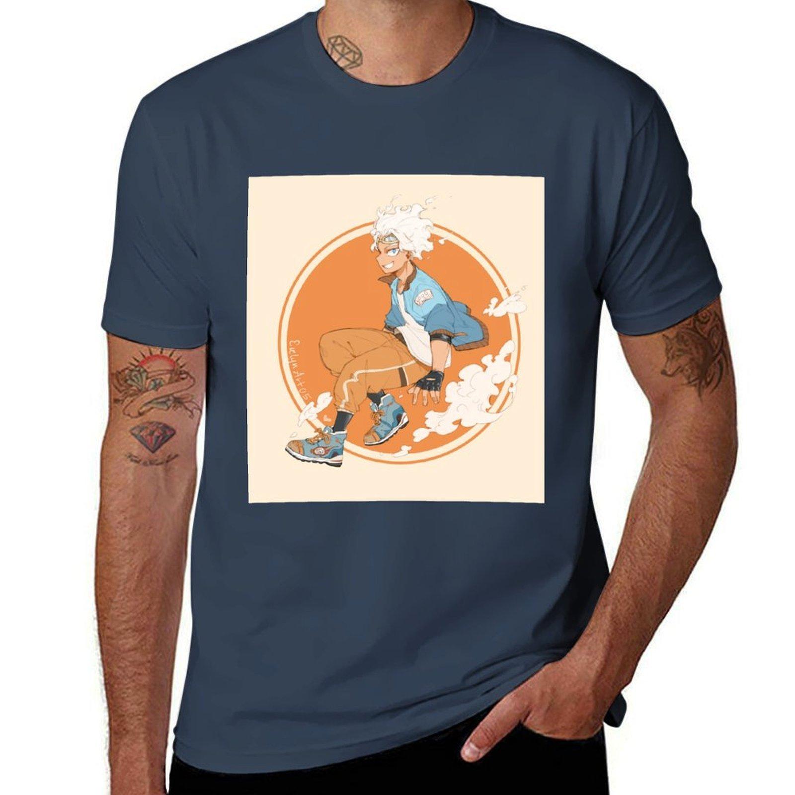 Cloud Boy Tshirt Stylish Print Short Sleeve Tee S