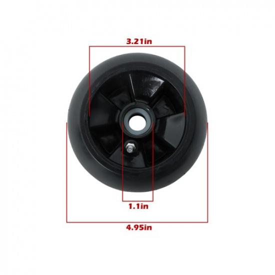 Deck Wheel Kit AM125172 Fit For John Deere 48" 54" 60" 72" Deck Lawn Mower Wheel