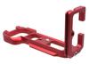 INPON Quick Release with for Sony Red L-Shaped Bracket, Arca-Swiss Compatible, 1/4" Screw, 7/7r,
